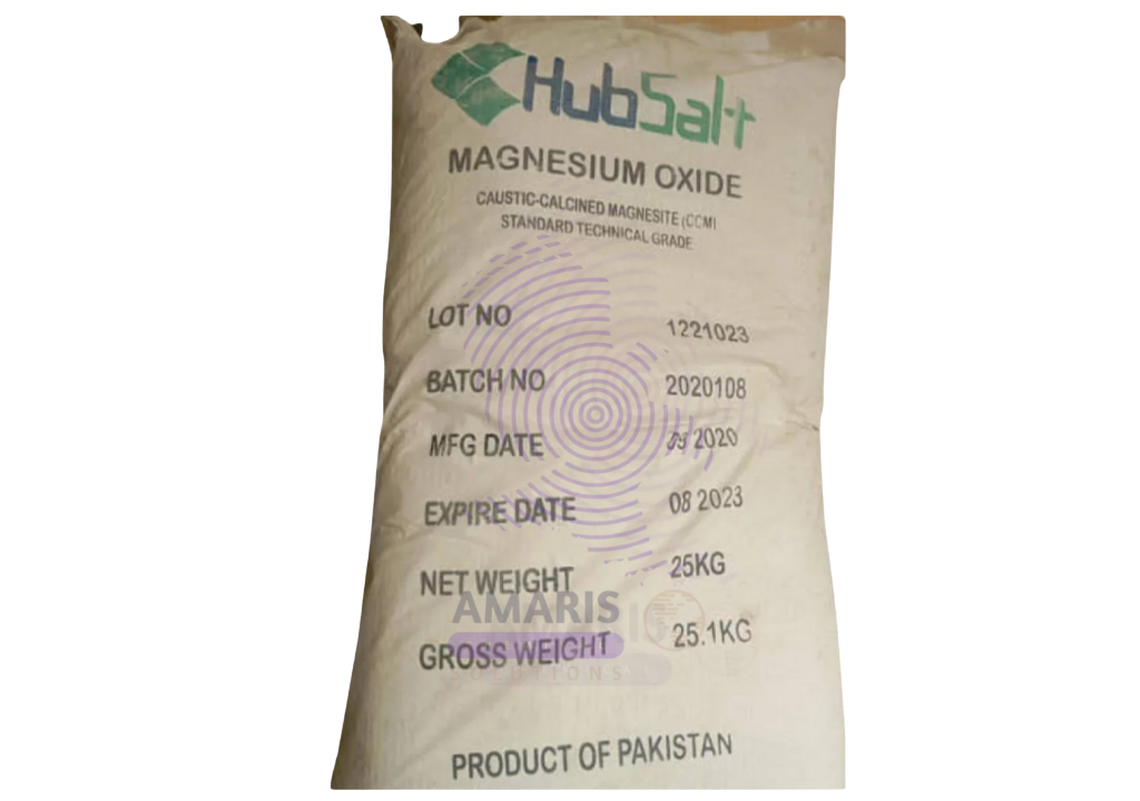 Magnesium Oxide Amaris Chemicals