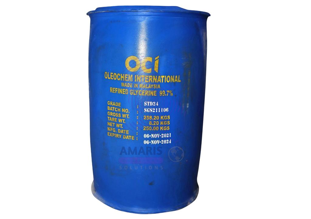 Glycerine Food Grade Amaris Chemicals