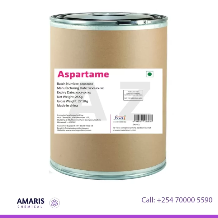 Aspartame Amaris Chemical Solution