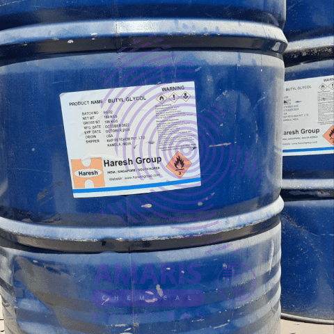 Butyl Glycol 185 kg metal drum