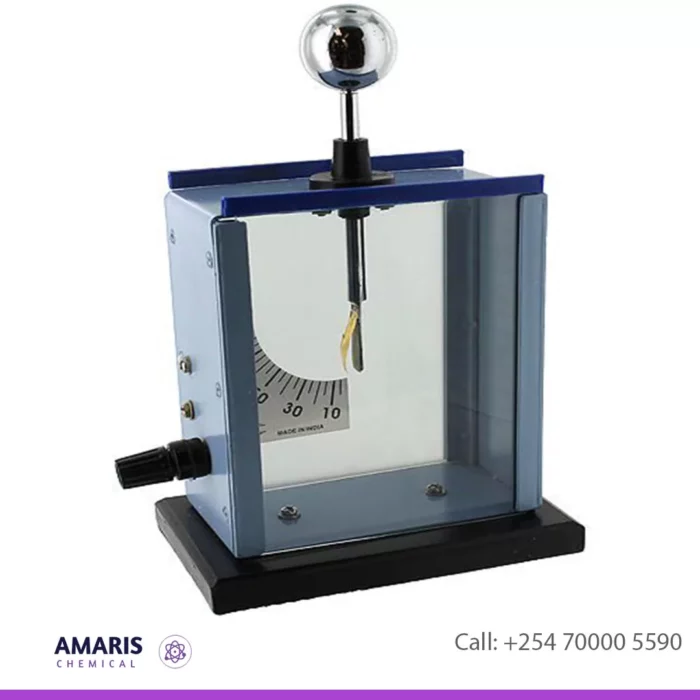 Gold leaf electroscope