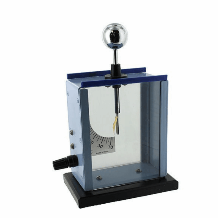 Gold leaf electroscope