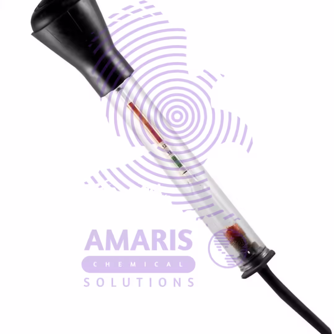 Hydrometer simple battery tester