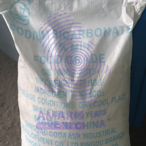 A large 25kg bag of sodium bicarbonate