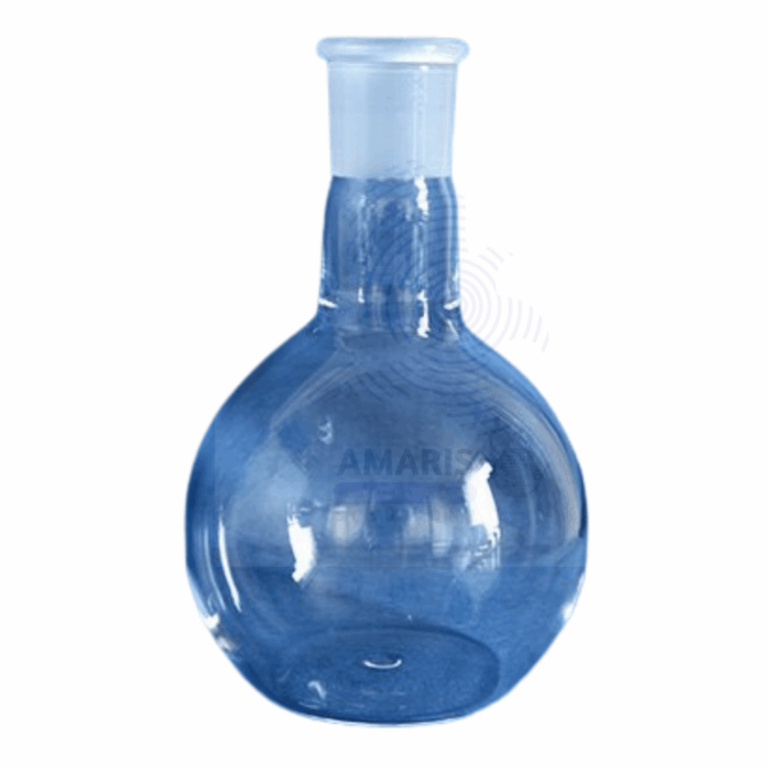 Boiling flask flat bottom