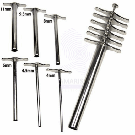 Cork borer set