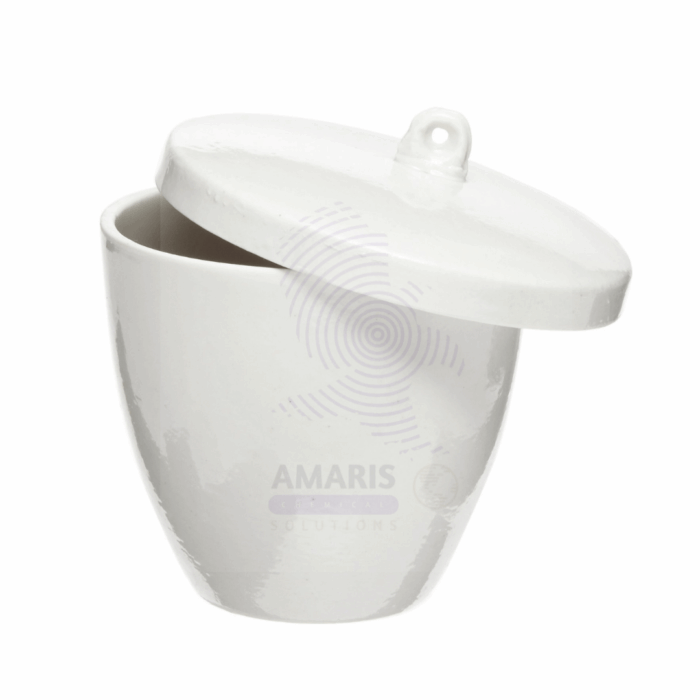 crucible with lid