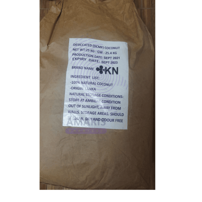 dessicated coconut amaris chemical