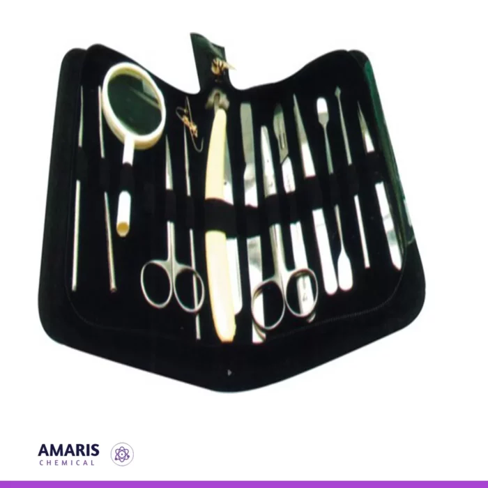 Dissecting set fourteen instrument