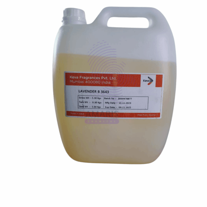 lavender amaris chemicals