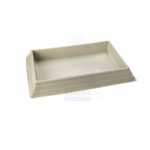 Plastic dissecting tray without wax