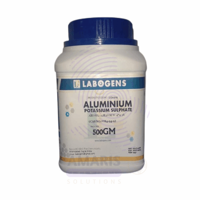 Aluminium Potassium Sulphate Hydrated Extra Pure Amaris Chemicals