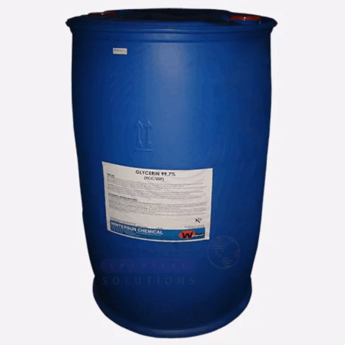 Glycerin 250kg Drum USP Amaris Chemicals