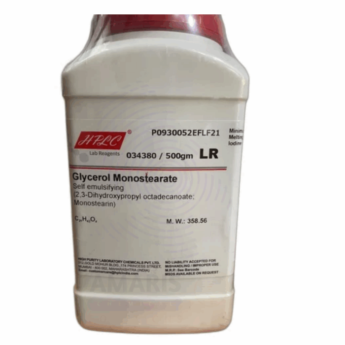 Glycerol Monostearate (GMS) Extra Pure Amaris Chemicals
