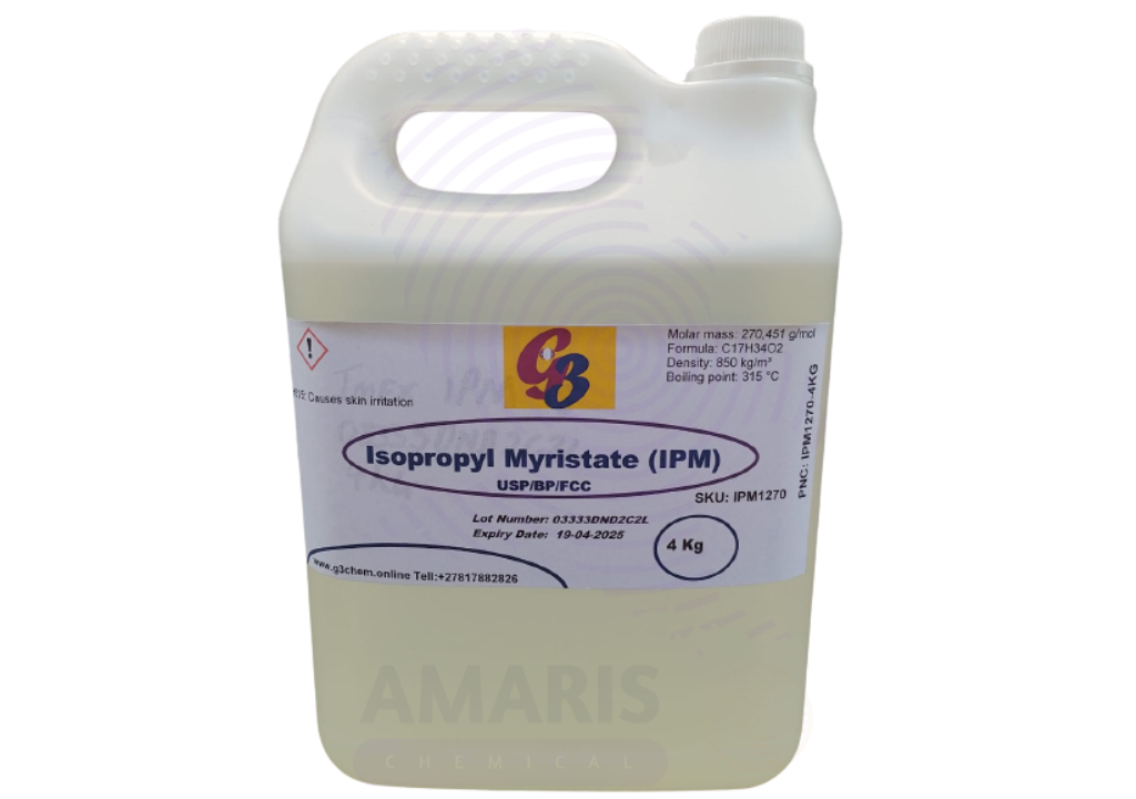 Isopropyl Myristate Amaris Chemicals Isopropyl Myristate Amaris Chemicals