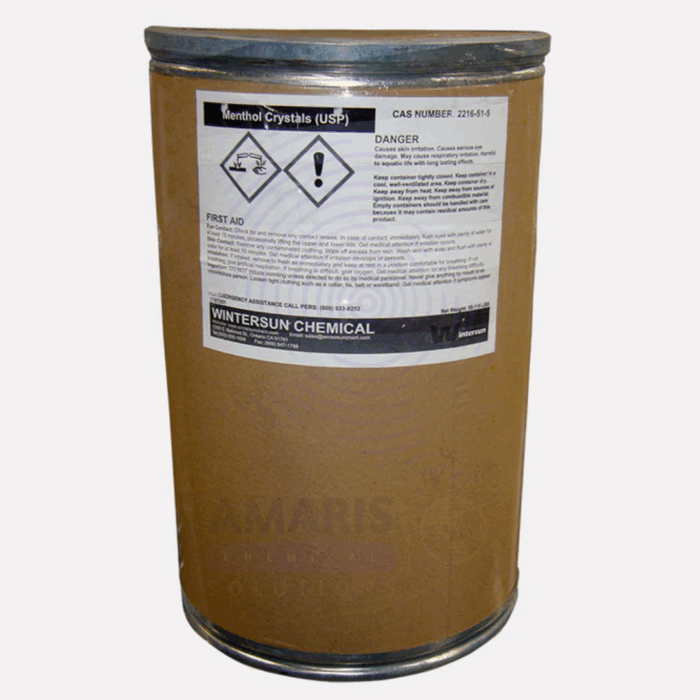 Menthol crystals Amaris Chemicals