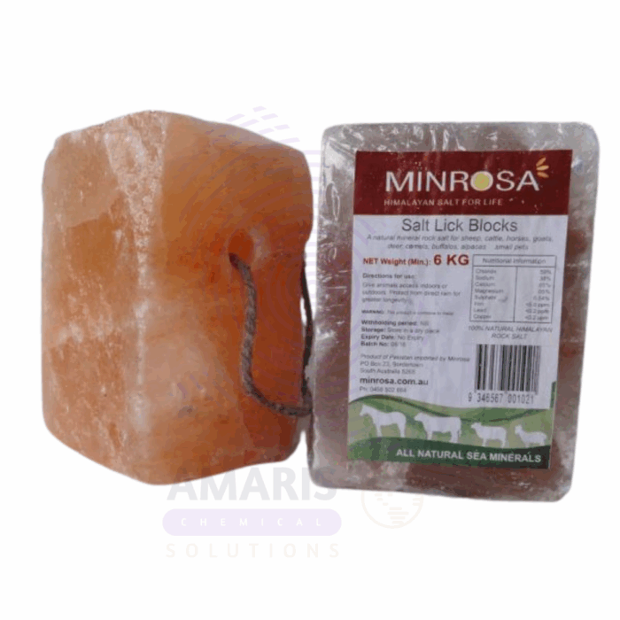 Mineral Lick ( rock salt) Extra Pure Amaris Chemicals