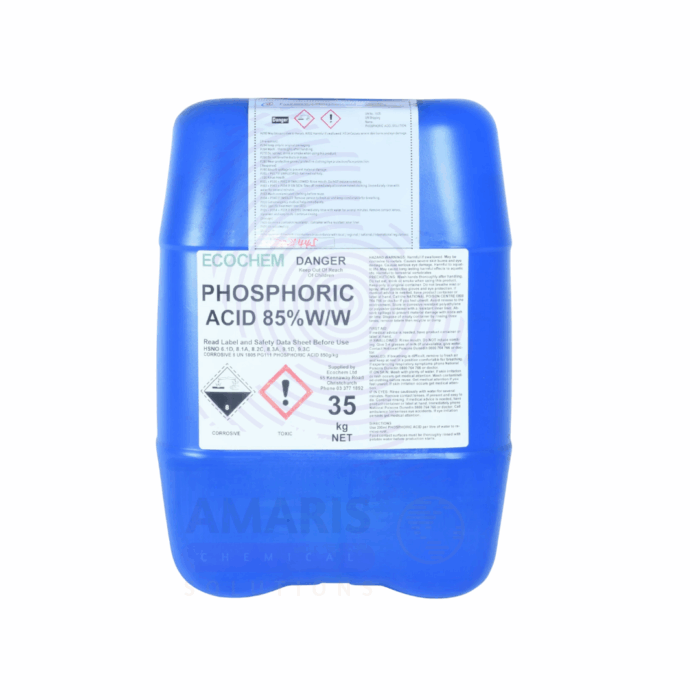 Phosphoric Acid 85% food Grade Amaris Chemicals