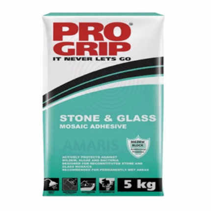 Pro Grip White Mosaic Adhesive Grout Amaris Chemicals
