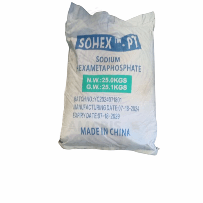 Sodium Hexametaphosphate (SHMP) (Food Grade) Amaris Chemicals