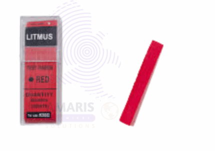 Litmus paper red 1 packet Amaris Chemicals