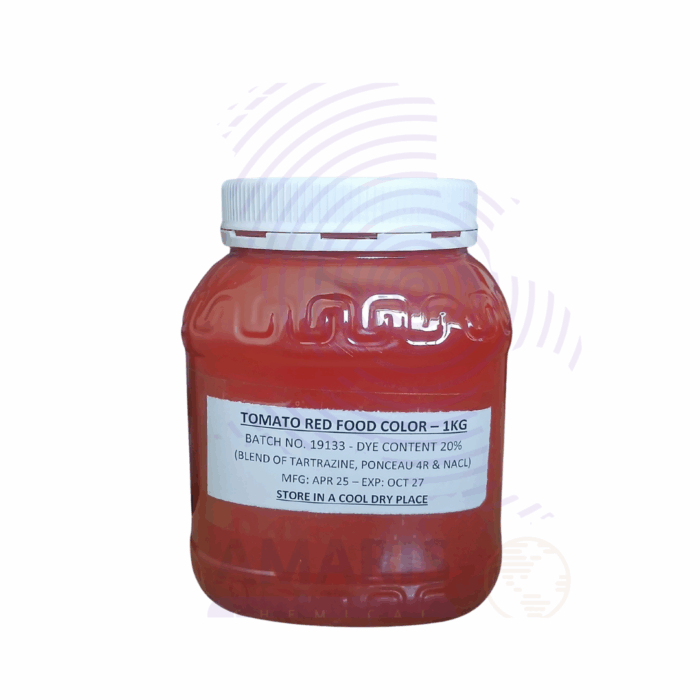 Tomato red color water soluble Amaris Chemicals