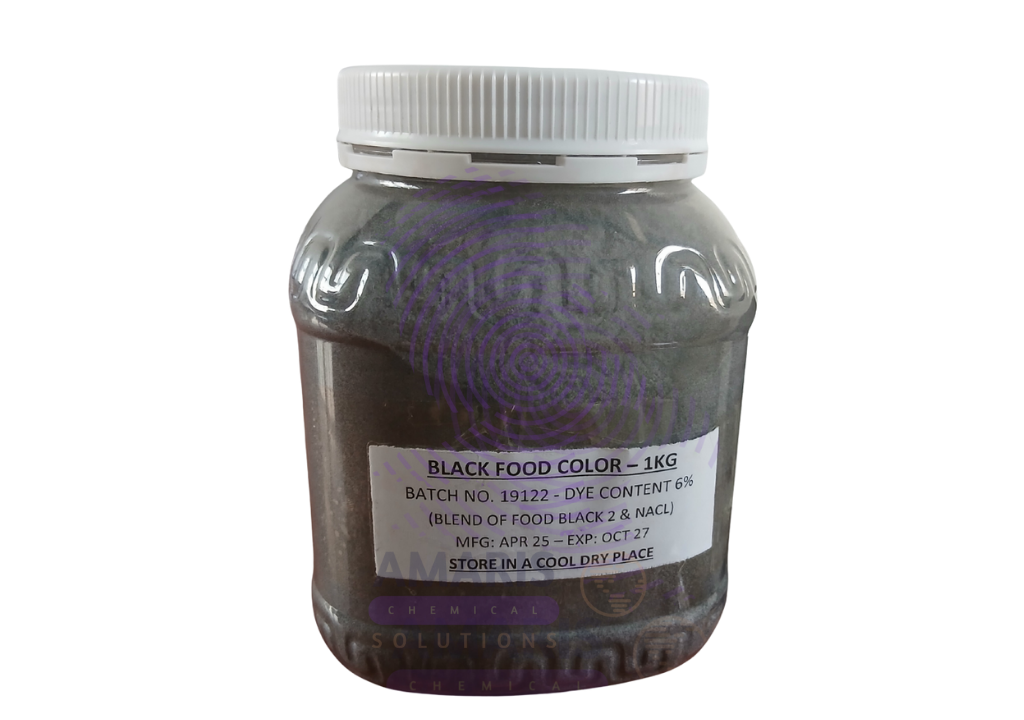 Black color water soluble Amaris Chemicals