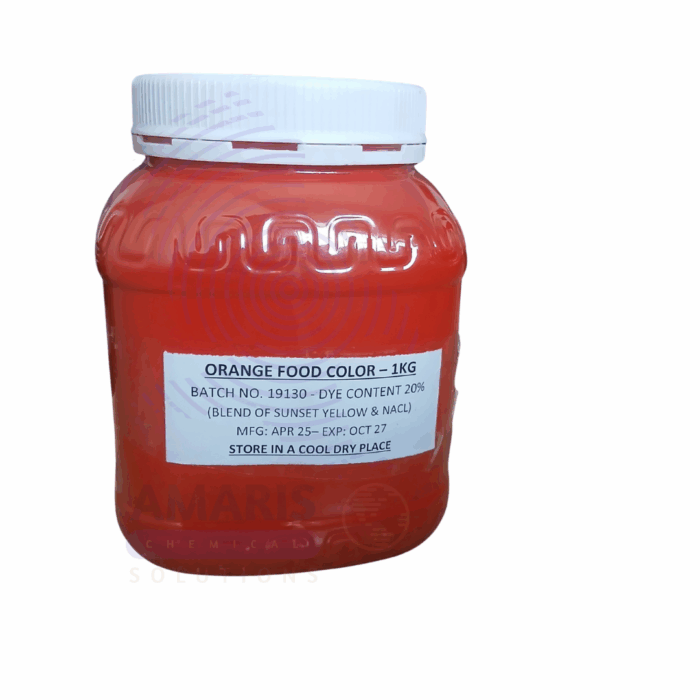 Orange Color water soluble Amaris Chemicals