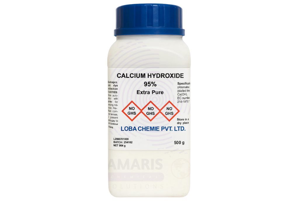 Calcium Hydroxide 95% Extra Pure Amaris Chemicals